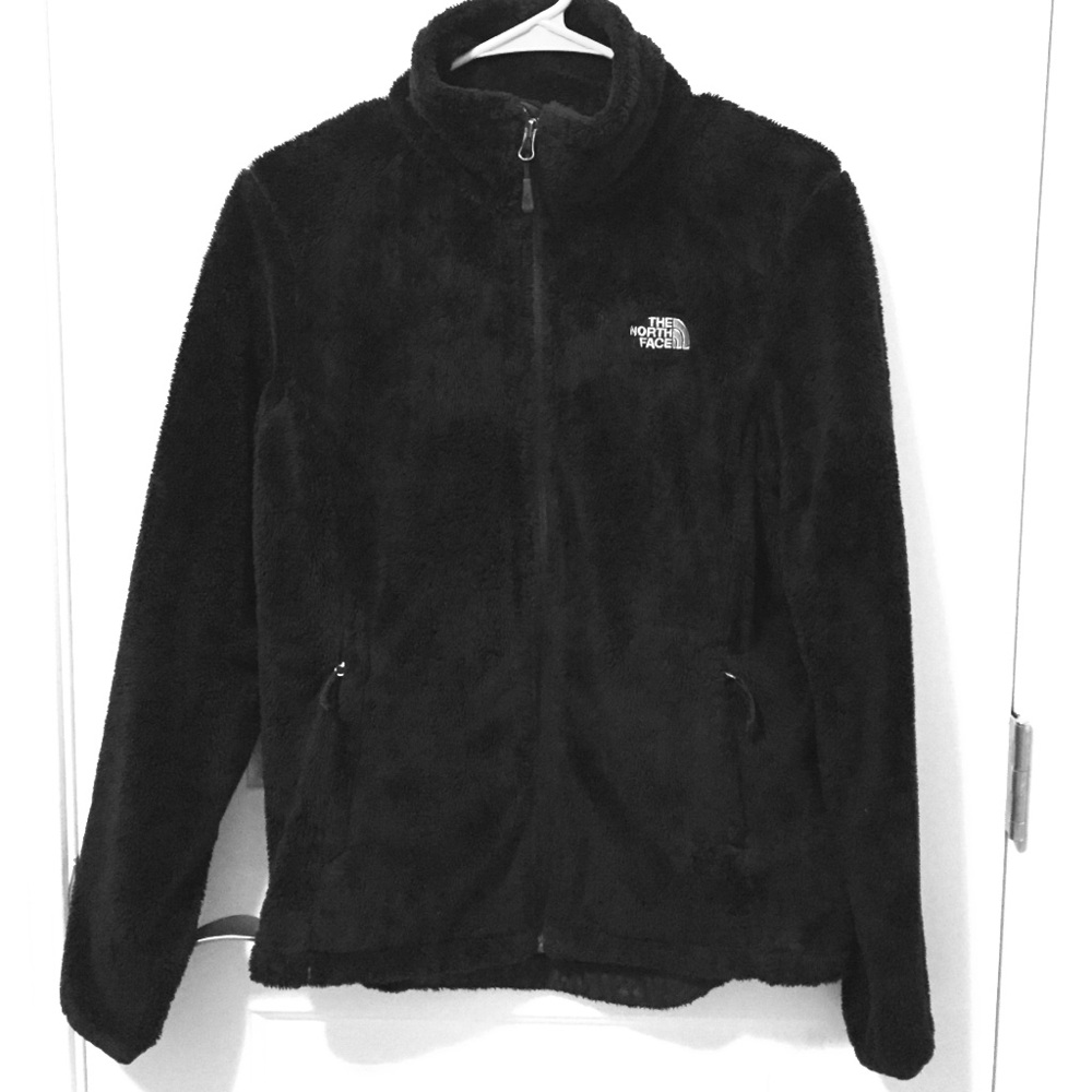 The North Face women's black Osito fleece jacket